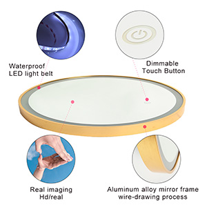 LED TOUCH & WATERPROOF